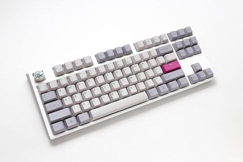 Ducky One 3 Mist Grey Hotswap RGB Double Shot PBT Quack Mechanical Keyboard Cherry MX Silver in Saudi Arabia