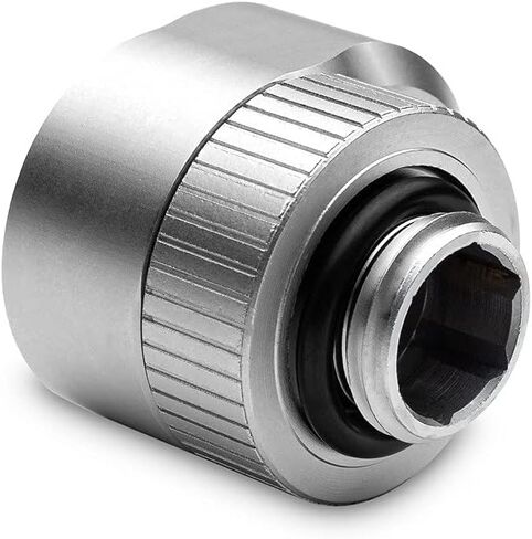 EKWB EK-Quantum Torque Rotary Offset Adaptor Fitting، 7 مم، أسود، عبوتان in Kuwait