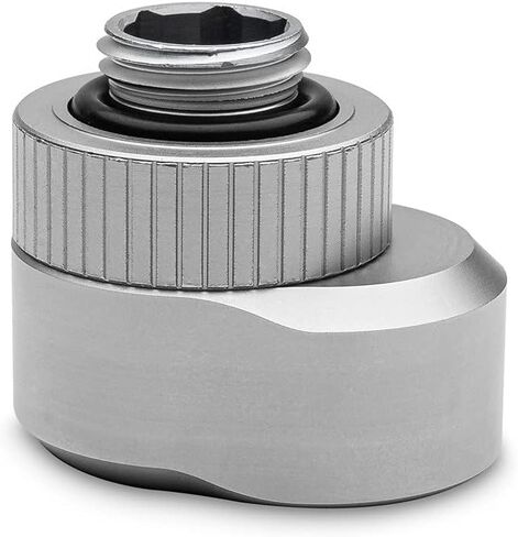 EKWB EK-Quantum Torque Rotary Offset Adaptor Fitting، 7 مم، أسود، عبوتان in Kuwait