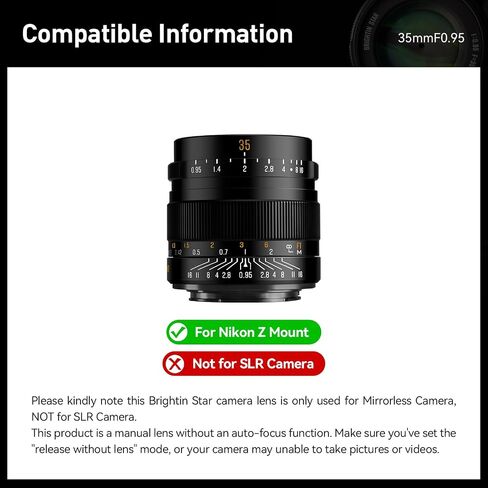 عدسة كاميرا Nikon Z Mount مقاس 35 ملم F1.2 - أسود in Saudi Arabia