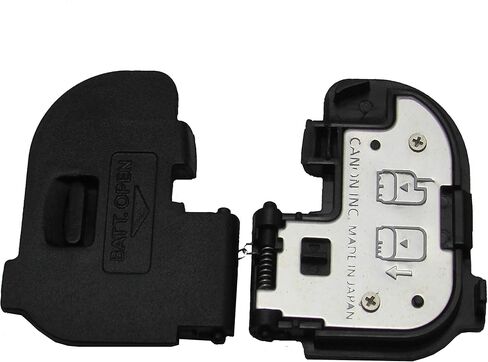 (2 قطعة غطاء باب البطارية إصلاح جزء استبدال غطاء غطاء البطارية لكانون EOS 7D EOS DSLR كاميرا رقمية إصلاح أسود in Kuwait