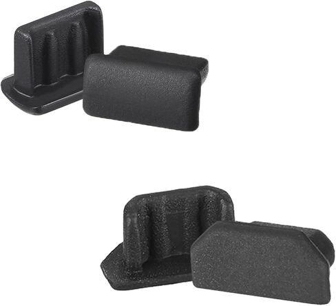MECCANIXITY Silicone Anti-Dust Port Plug Cover Mini USB and Micro USB Male for PC Laptop Notebook Computers 20 Sets in Saudi Arabia