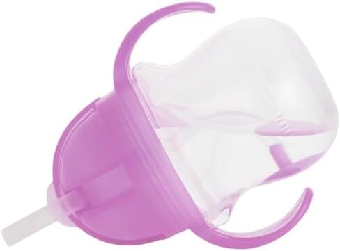 Munchkin Weighted Straw Sippy Cups for Toddlers 7oz, Leak Proof, Freezer/Dishwasher Safe, Easy to Hold - Great toddler cups with straws, Supports Straw-use Education, Straw Cups (Green) in Saudi Arabia