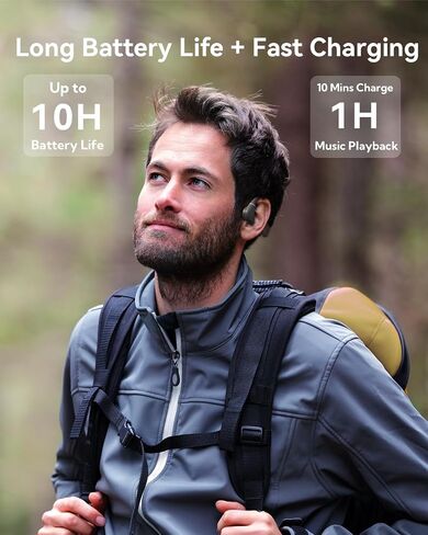 NANK Runner Diver2 Pro - Bone Conduction Headphones with Noise Cancelling Mode, IP69 Swimming Headphones, Bluetooth 5.4 & 32GB MP3 Player, Open Ear Headphones with Mic, Fit for Sports in Saudi Arabia