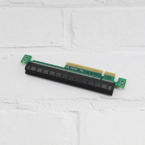 2PCS PCI-E 8X to 16x Expander Converter Riser Card Adapter Male to Female Expansion PCI-E 16X Extension Card Riser Card Protection Card in Saudi Arabia
