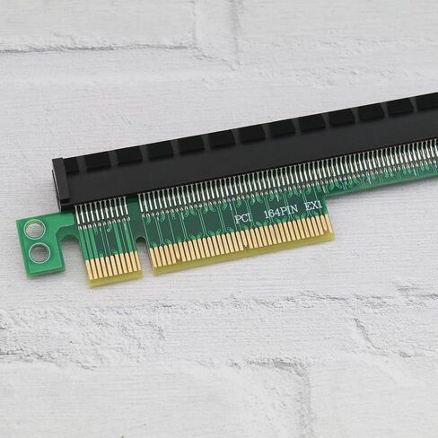 2PCS PCI-E 8X to 16x Expander Converter Riser Card Adapter Male to Female Expansion PCI-E 16X Extension Card Riser Card Protection Card in Saudi Arabia