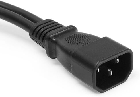 2 حزمة UPS Server Y Splitter C14 إلى 2 × C13 سلك كابل محول الطاقة in Saudi Arabia