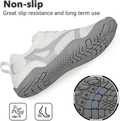 Barefoot Shoes Mens Womens Minimalist Cross Training Shoes with Wide Toe Box Athletic Zero Drop Trail Walking Shoes Hiking Running Sneakers in Saudi Arabia