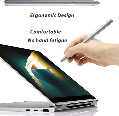 قلم Galaxy Book4 Pro 360 S بديل لجهاز Samsung Galaxy Book Pro 4 360 Stylus متوافق مع قلم Samsung Galaxy Book 4 360 مع 5 سن (أسود) in Saudi Arabia