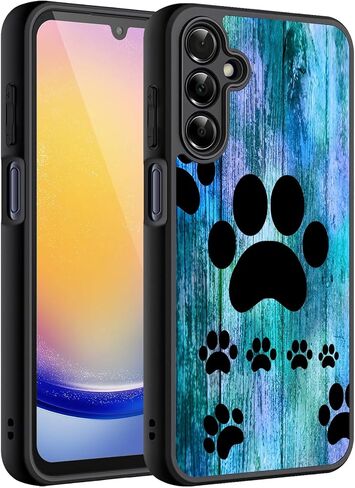 for Samsung Galaxy A25 Case, Galaxy A25 Case, Ultra Thin Shock-Proof Scratch Resistant Non-Slip Protective Case, for Samsung Galaxy A25 5G 2024, Palm Trees at Dusk in Saudi Arabia