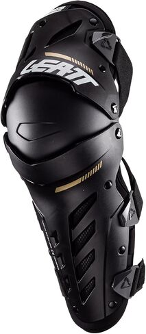 Leatt Brace Adult Dual Axis Off-Road Motorcycle Pivoting Knee and Shin Hard Shell Impact Foam Guard, White, XXL in Saudi Arabia