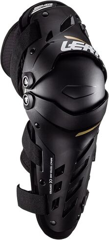 Leatt Brace Adult Dual Axis Off-Road Motorcycle Pivoting Knee and Shin Hard Shell Impact Foam Guard, White, XXL in Saudi Arabia