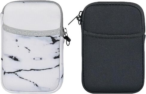 External Hard Drive Carrying Case 2.5inch Hard Drive Enclosure Protective Storage Travel Bag for Seagate External Hard Drive/Western Digital Elements Portable Hard Drive (Black/Black Marbled) in Saudi Arabia