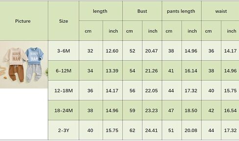 Toddler Newborn Baby Boy Outfit Long Sleeve Little Dude Print Sweatshirt Top Long Pants Infant Fall Winter 2PCS in Kuwait
