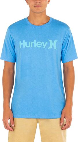 Hurley Men's Everyday Washed One and Only Solid T-Shirt, Black, XX-Large in Saudi Arabia