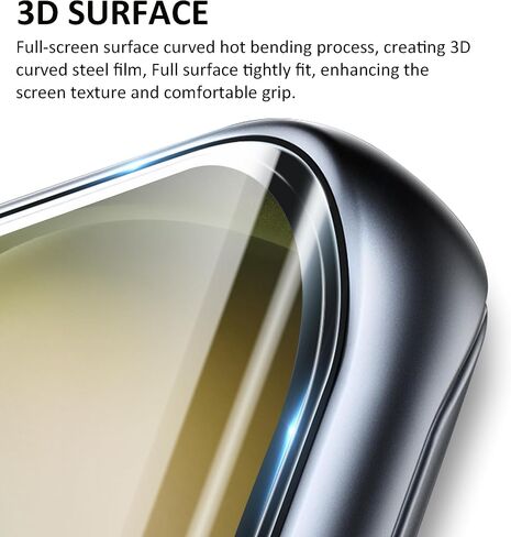 UTECTION 3 عبوات لهاتف Samsung Galaxy S23 Ultra/S22 Ultra واقي شاشة TPU [ليس زجاجيًا] [فتح بصمة الإصبع بنسبة 100%] [خالٍ من الفقاعات] فيلم حساس باللمس لهاتف S23 Ultra/ S22 Ultra 5G in Saudi Arabia