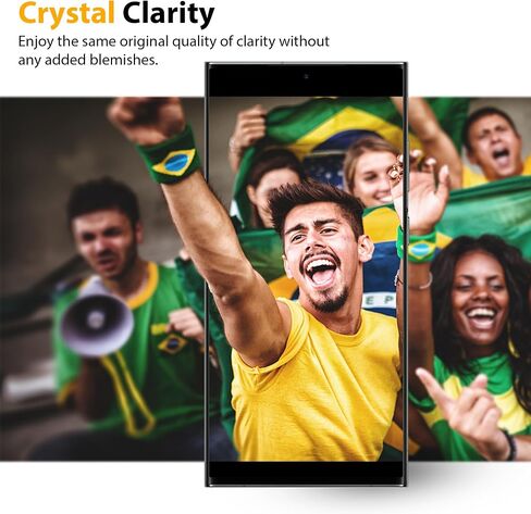 UTECTION 3 عبوات لهاتف Samsung Galaxy S23 Ultra/S22 Ultra واقي شاشة TPU [ليس زجاجيًا] [فتح بصمة الإصبع بنسبة 100%] [خالٍ من الفقاعات] فيلم حساس باللمس لهاتف S23 Ultra/ S22 Ultra 5G in Saudi Arabia