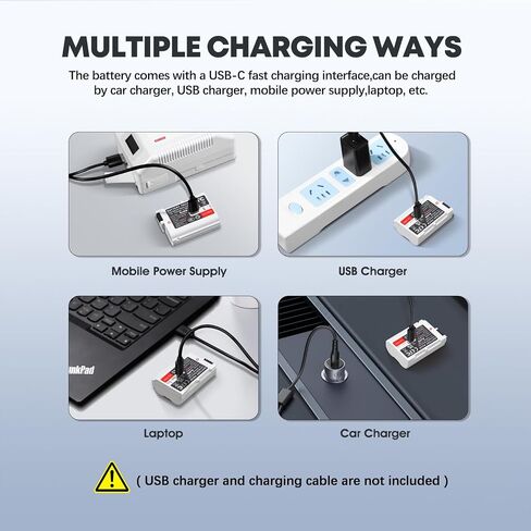 VILTROX 2400mAh NP-FZ100 Camera Battery, USB-C Fast Charging Replacement Battery for Sony A7R IV, A7R III, A7 III, A7C, A7C II, A6500, A6600, A6700, FX3, ZV-E1-4265B, 1 Pack in Saudi Arabia