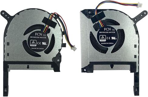 مروحة تبريد وحدة المعالجة المركزية + وحدة معالجة الرسومات متوافقة مع ASUS TUF FX505 FX505D FX505G FX506 (2020) TUF Gaming A15 FA506 (2020) FX705 FX705D FX705G FX706 (2020) TUF Gaming A17 FA706 (2020) 5V 0.5A in Saudi Arabia