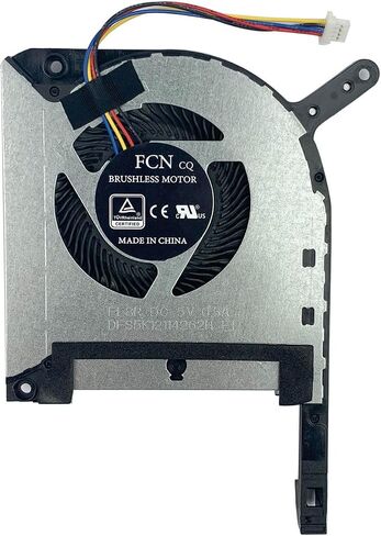مروحة تبريد وحدة المعالجة المركزية + وحدة معالجة الرسومات متوافقة مع ASUS TUF FX505 FX505D FX505G FX506 (2020) TUF Gaming A15 FA506 (2020) FX705 FX705D FX705G FX706 (2020) TUF Gaming A17 FA706 (2020) 5V 0.5A in Saudi Arabia