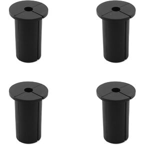 ZYAMY 4PCS Cable Feed Through Protective Sleeves for Starlink 1" Wall Hole Cable Routing Silicone Kit Cable Router and Ethernet Adapter Wall Grommet Bushing White
