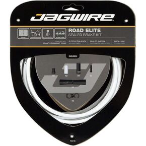 Jagwire Road Elite Sealed Brake Cable Kit SRAM/Shimano with Ultra-Slick Uncoated Cables
