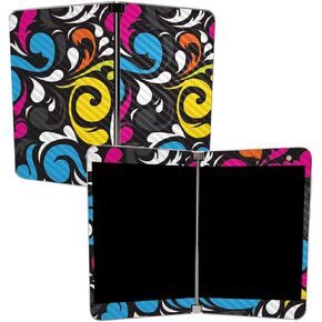 MIGHTY SKINS غلاف من ألياف الكربون لجهاز Microsoft Surface Duo - لوحة ماسية | لمسة نهائية واقية ومتينة من ألياف الكربون | سهل التطبيق | صنع في الولايات المتحدة الأمريكية