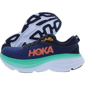 Hoka Women's Bondi 8 Sneaker, Black/Black, 10