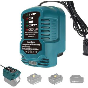 18V Battery Charger Repalcement for Milwaukee M18 Lithium Battery Charger Compatible with Milwaukee 18V 48-11-1850 48-11-1840 48-11-1830 Power Tool Battery Charger(Not for 14.4V/12V)