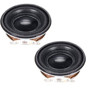 uxcell 3W 4 Ohm DIY Speaker 40mm Round Shape Replacement Loudspeaker 2pcs