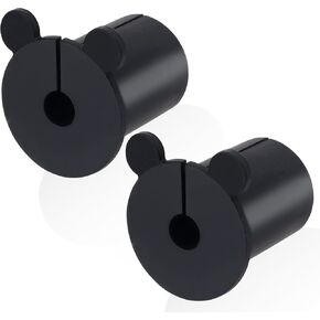 2pcs Cable Routing Kit, 1 Inch Wall Hole Cable Feed Through Bushings Silicone Ethernet Cable Grommet Wall Cable Protective Sleeve for Starlink Protecting Cords