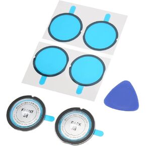 Camera Lens Guard PC Protective Cover, Dual Lens Guards, Adhesive Lens Mirror for Insta360 X3 Panoramic Camera