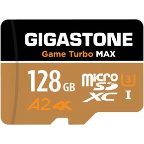 [5-Yrs Free Data Recovery] GIGASTONE 256GB Micro SD Card, 4K Game Turbo MAX, MicroSDXC Memory Card for Nintendo-Switch, GoPro, Action Camera, DJI, UHD Video, R/W up to 160/130MB/s, UHS-I U3 A2 4K C10