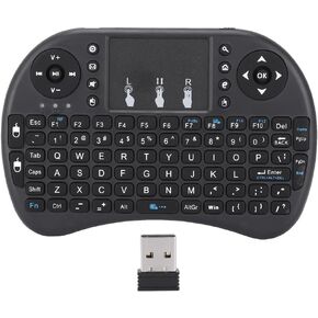 Mini Keyboard, Mini i8 Flying Mouse Keyboard for Home Portable Multimedia Keyboard Controller with USB Receiver for Smart TV PC for Android