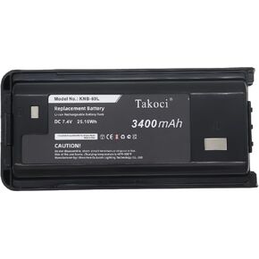 KNB-69L 3400mAh li-ion Battery for Kenwood TK3400 TK3302 TK3200L TK-3312 TK2312 TK2212L TK2007 NX-240 NX-340N Two Way Radio KNB-45L KNB-29N KNB-53N
