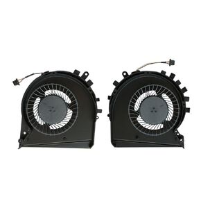 New Compatible CPU + GPU Cooling Fan for HP Pavilion 15-DK 15-DKXXX 15-DK0010NR 15-DK0018CA 0020NR 30NR 0041NR 42NR 0046NR 15-DK0068VM 15-DK0055WM TPN-C141 P/N: L57170-001 L56900-001 Fan