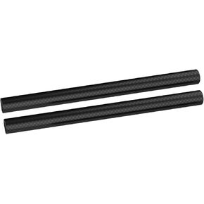Nitze 15mm Carbon Fiber Rod, 8 Inches 15mm Rod (2 Pcs) - RCF15-200