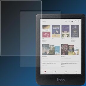 Anti-Glare (Matte) Screen Protector Designed for 6'' Kobo Clara Colour/Clara BW/Clara 2E Anti Reflective Anti Fingerprint Matte Skin PET Film (Nano Matte Anti Burst Soft Film)