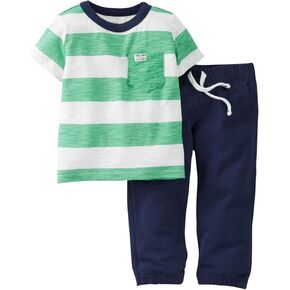Carter'sBabyBoys'CA-551612PiecePantSet(Baby)-Stripe-12Months