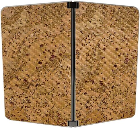 MIGHTY SKINS غلاف من ألياف الكربون لجهاز Microsoft Surface Duo - لوحة ماسية | لمسة نهائية واقية ومتينة من ألياف الكربون | سهل التطبيق | صنع في الولايات المتحدة الأمريكية in Saudi Arabia