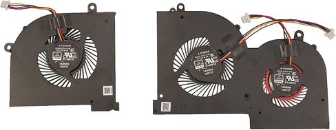 Laptop CPU GPU Cooling Fan Replacement for 16Q2-CPU-CW 16Q2-GPU-CW Fit for MSI GS65 GS65VR MS-16Q2 in Saudi Arabia
