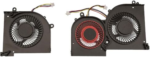 Laptop CPU GPU Cooling Fan Replacement for 16Q2-CPU-CW 16Q2-GPU-CW Fit for MSI GS65 GS65VR MS-16Q2 in Saudi Arabia