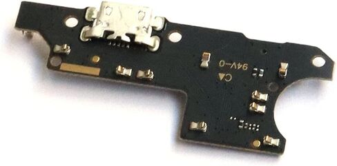 FainWan شاحن USB منفذ شحن موصل قاعدة توصيل الشريط الكابلات المرنة PCB لوحة بديلة متوافقة مع Motorola Moto G8 Power Lite XT2055 in Saudi Arabia