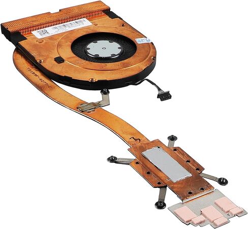 مروحة تبريد وحدة المعالجة المركزية مع مبدد حرارة لجهاز Lenovo ThinkPad T14 Gen 2 P14S Gen 2 P43S Gen2، P/N: 5H41B77164 5H41B77165 5H41B77166 in Saudi Arabia