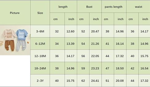 ZAXARRA Toddler Newborn baby boys Fall Outfits Long Sleeve Letter Print Sweatshirt Tops Pocket Pants Casual Clothing Sets in Kuwait