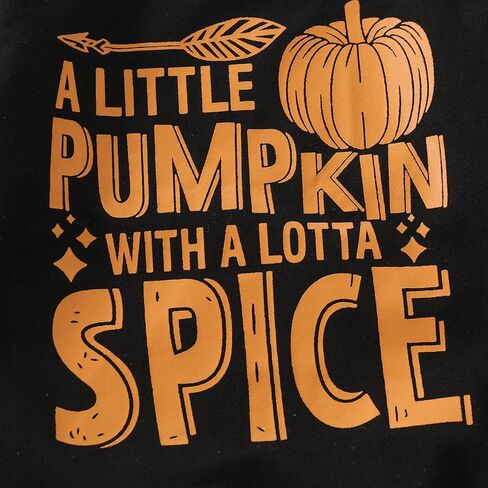 Baby Boys Halloween Two Piece Outfits Long Sleeve Pumpkin Letter Pullover Sweatshirt Pants Fall Winter Clothes in Saudi Arabia