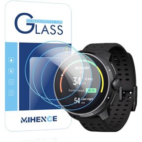 Compatible for Suunto Race Screen Protector, 9H Anti-Scratch Tempered Glass Protective Film for Race Smartwatch (3PCS)