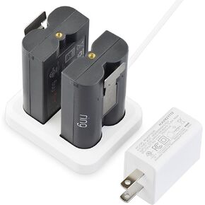 Charging Station for Quick Release Battery Packs,Compatible with Ring Doorbell 2/3/3plus/4,Stick Up Cam Battery and Spotlight Camera Battery