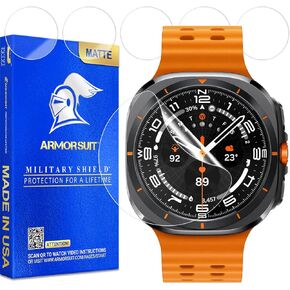 ArmorSuit 6 Pack for Samsung Galaxy Watch Ultra (47mm) Anti-Glare Screen Protector MilitaryShield Matte Film - Made in USA