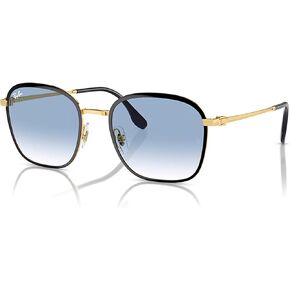 Ray-Ban RB3720 Square Sunglasses for Men for Women + BUNDLE With Designer iWear Complimentary Eyewear Kit